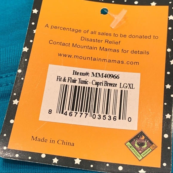 NWT MOUNTAIN MAMAS Women’s Fit and Flare Tunic Top - Picture 7 of 11